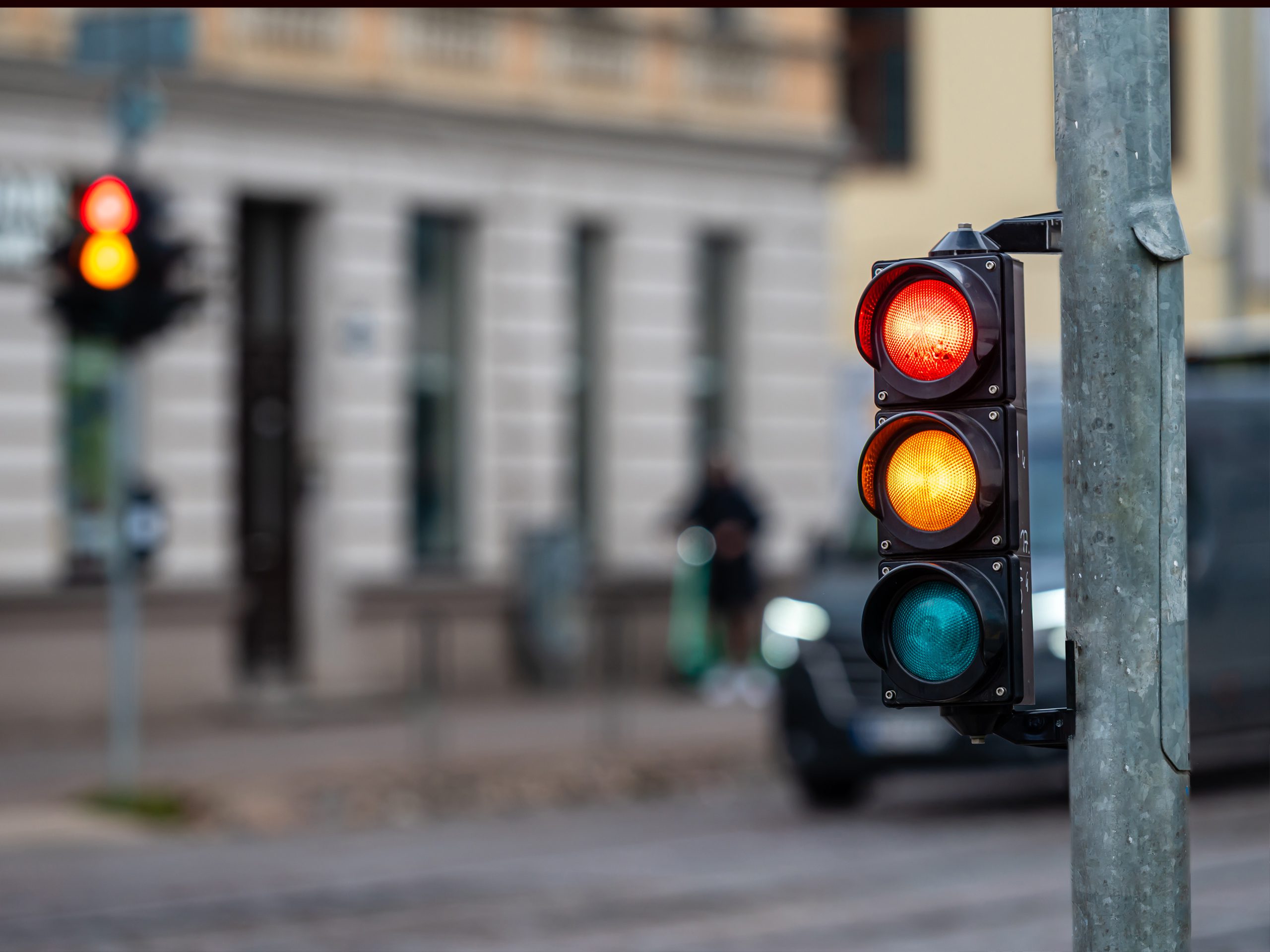 Eine Ampel